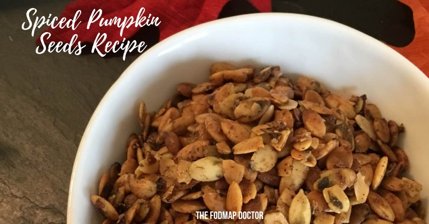Low FODMAP Spiced Pumpkin Seeds Recipe